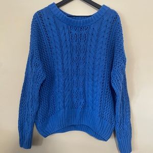 Sonoma Blue Knitted Sweater | Size XL